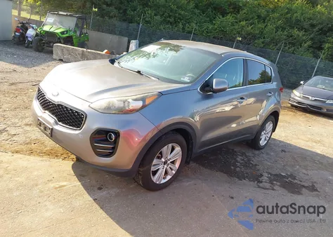 2017 Kia Sportage Lx из США, поврежденный, VIN KNDPMCAC4H7299380